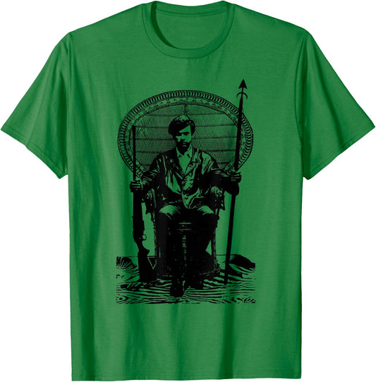 BPP Vintage Black History Self Defense Black Panthers Party Small T-Shirt - T-Shirt | Irish Green