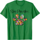 Stay Pawsitive Tierliebhaber mit Pfotenabdruck T-Shirt - T-Shirt | Irish Green