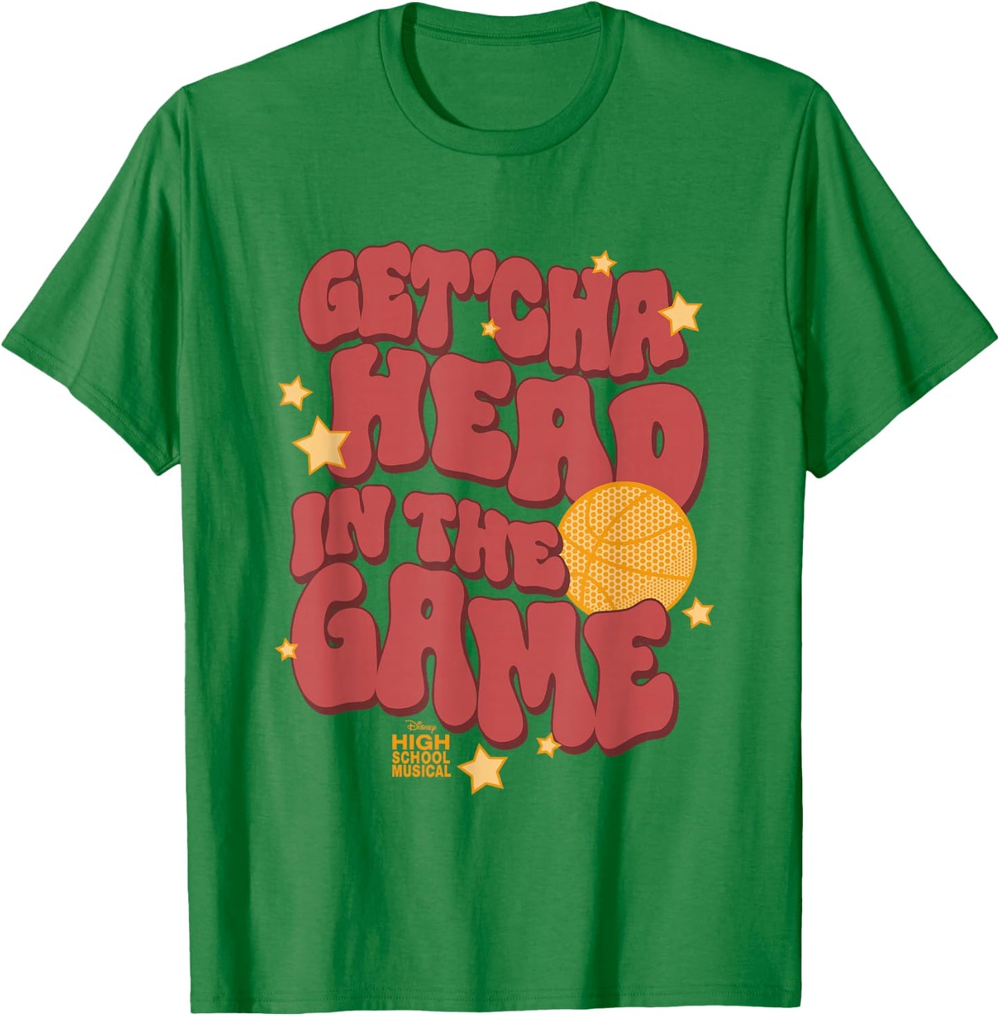 Disney High School Musical The Series Head In The Game Logo T-Shirt - T-Shirt | Irish Green