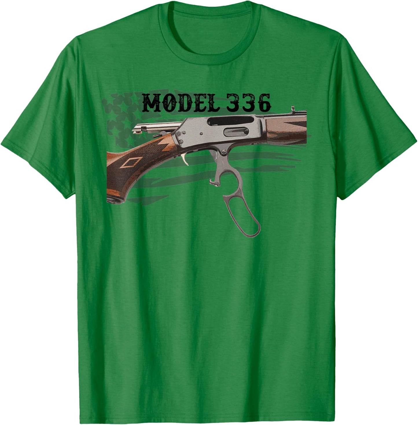 Model 336 Lever Action Rifle T-Shirt - T-Shirt | Irish Green