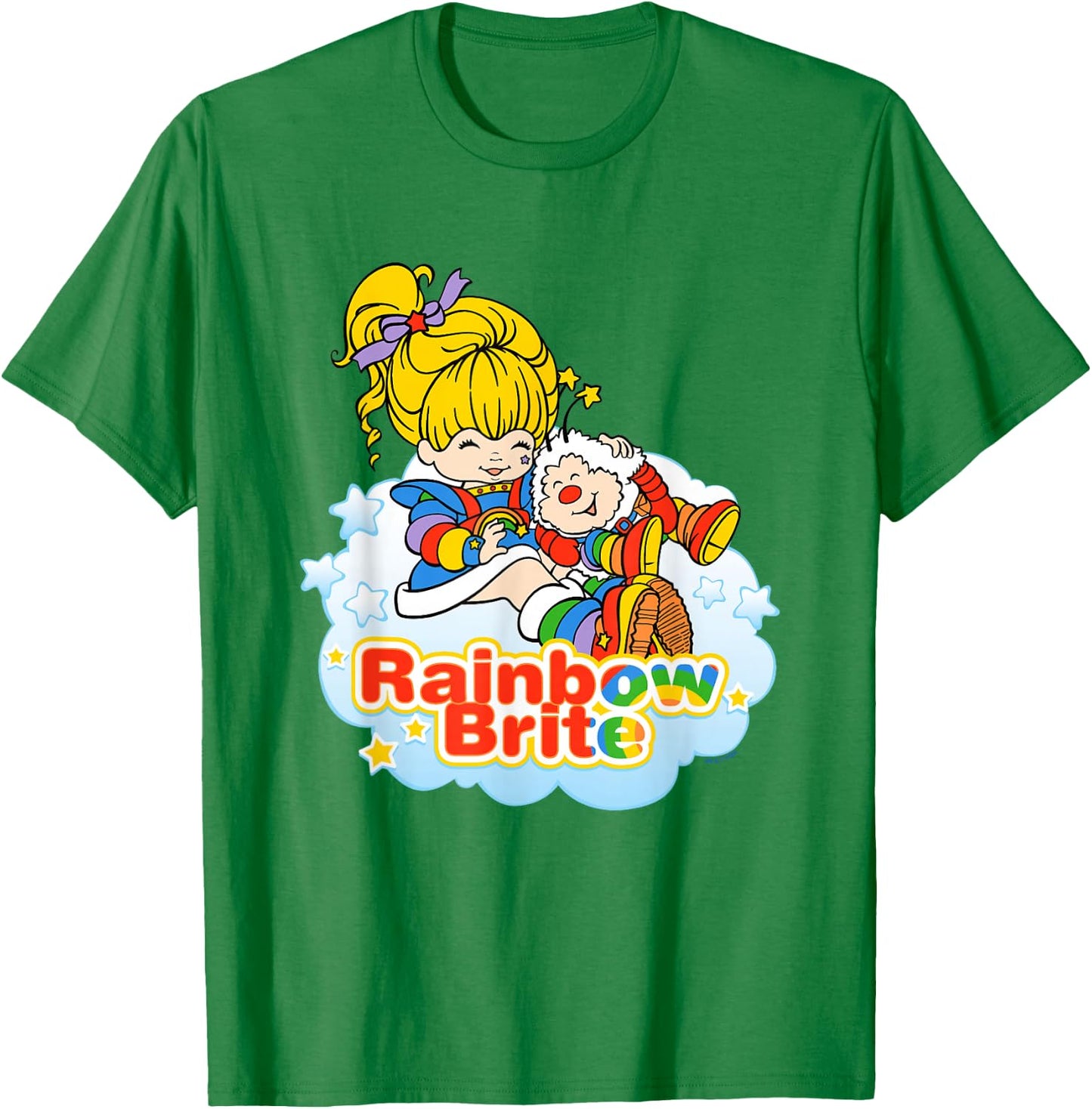 Rainbow Brite & Twink Best Friends Forever T-Shirt - T-Shirt | Irish Green