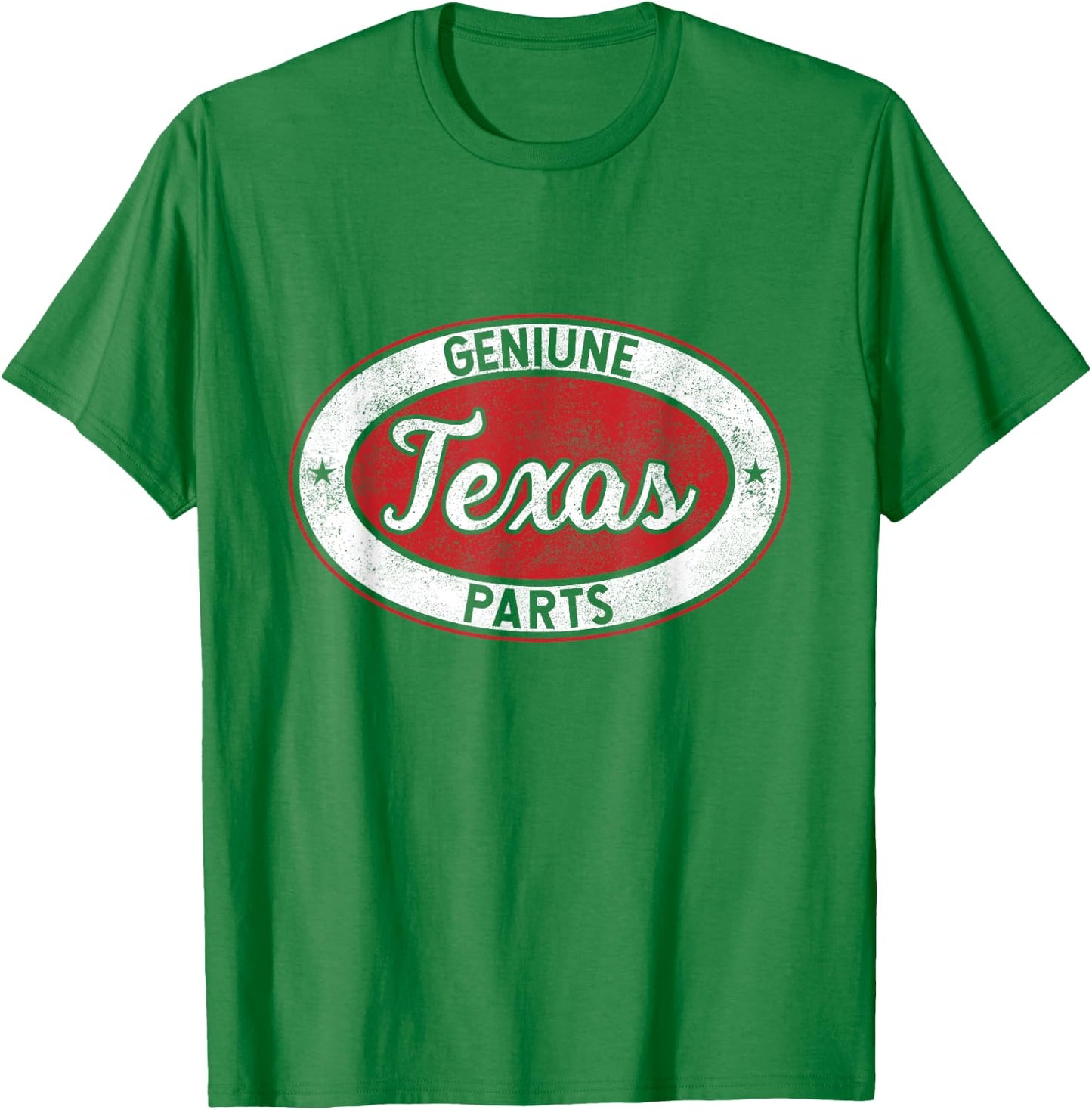 Genuine Texas Parts for Native Texans - Proud Texas T-Shirt - T-Shirt | Irish Green