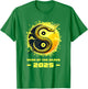 Year of Snake 2025 Chinese Zodiac Lunar New Year Zip T-Shirt - T-Shirt | Irish Green