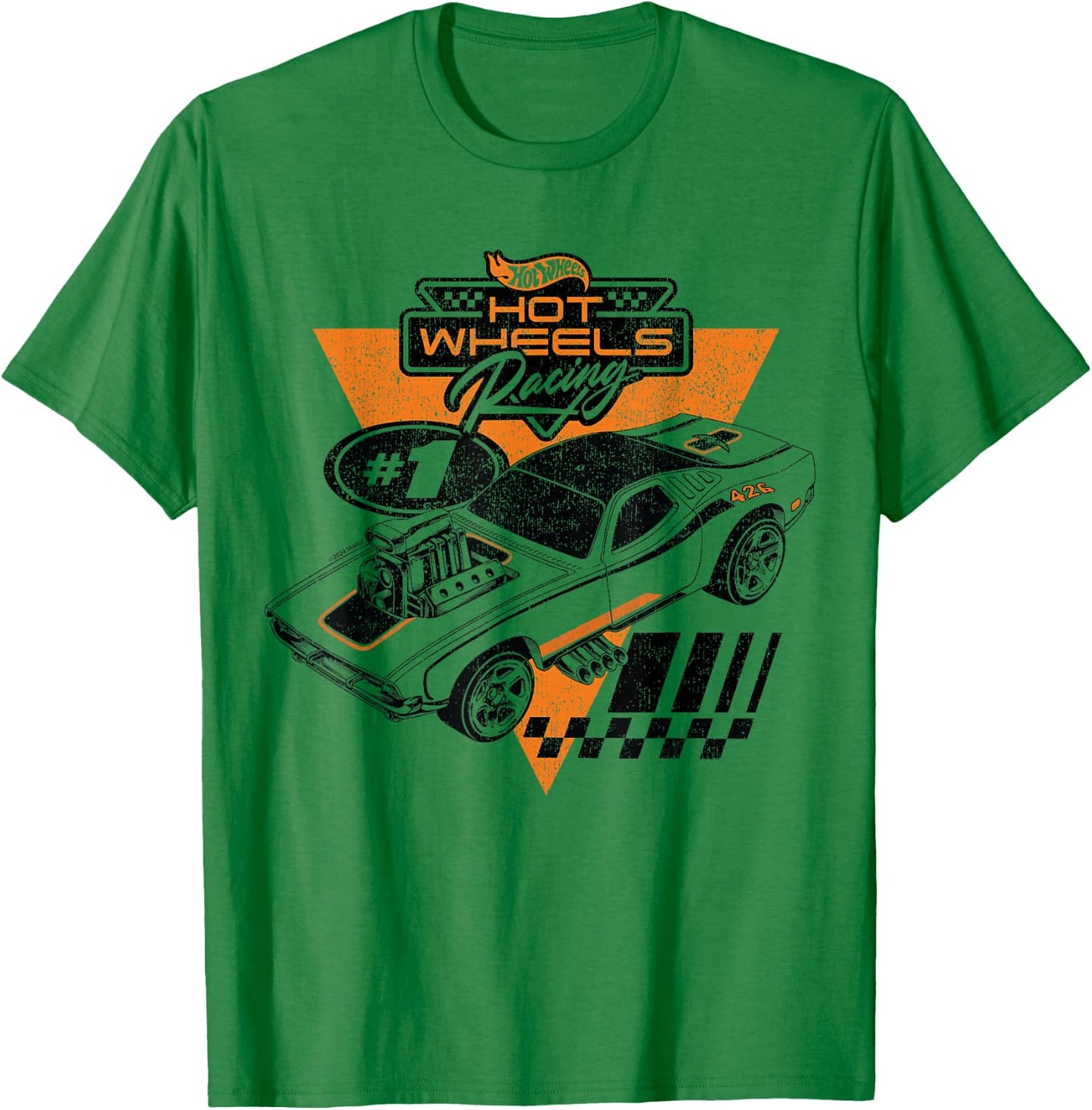 Hot Wheels - Rodger Dodger Racing T-Shirt - T-Shirt | Irish Green