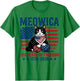 Meowica 250 America Years of Freedom 1776 2026 Tuxedo Cat T-Shirt - T-Shirt | Irish Green