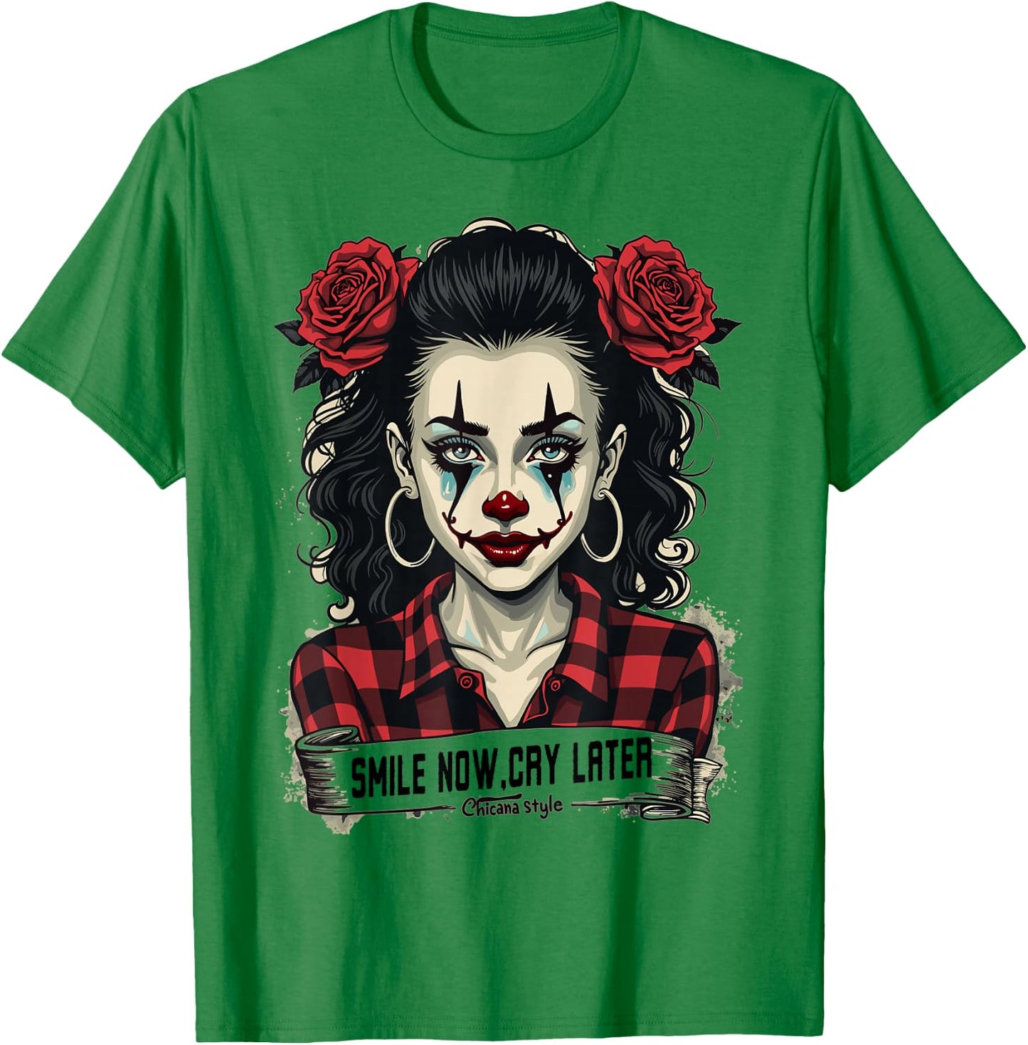 Chicana Style T-Shirt - T-Shirt | Irish Green