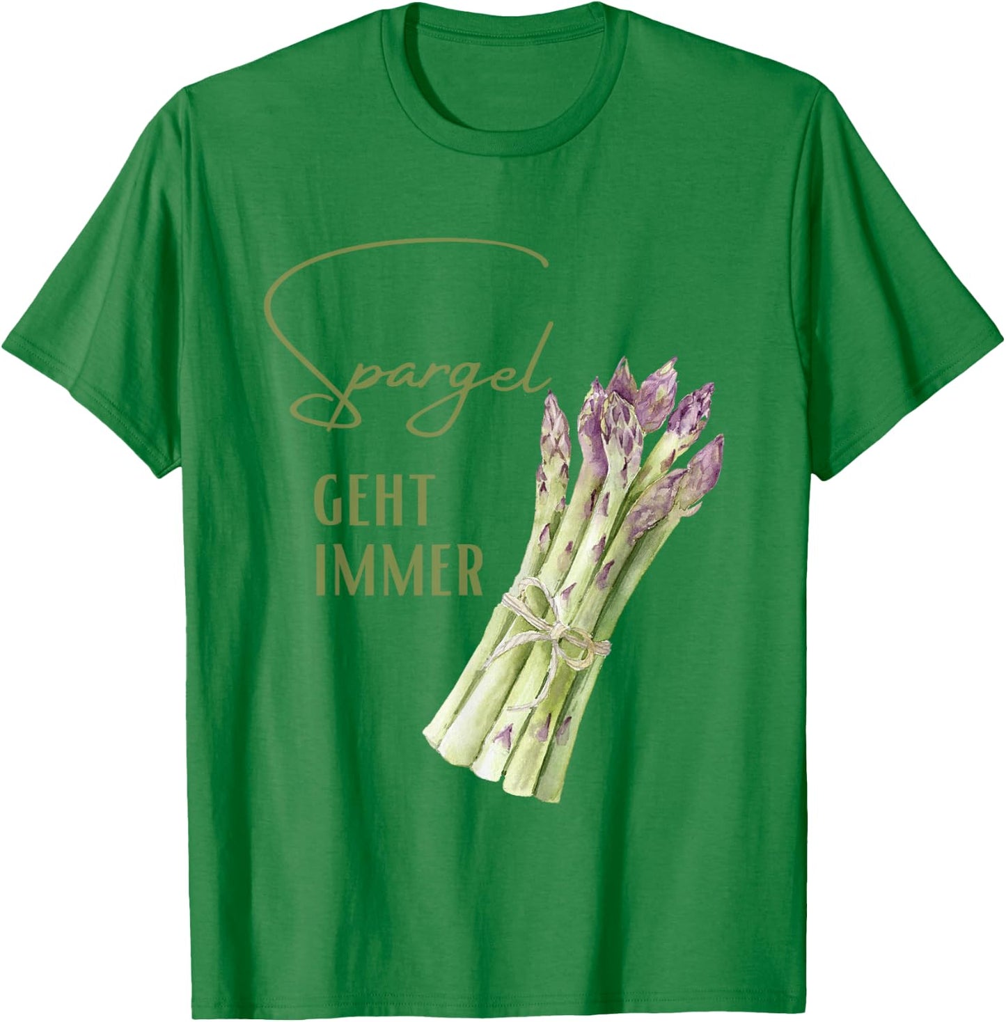 Spargel geht immer Spargeln Spargelbauer Spargel essen T-Shirt - T-Shirt | Irish Green