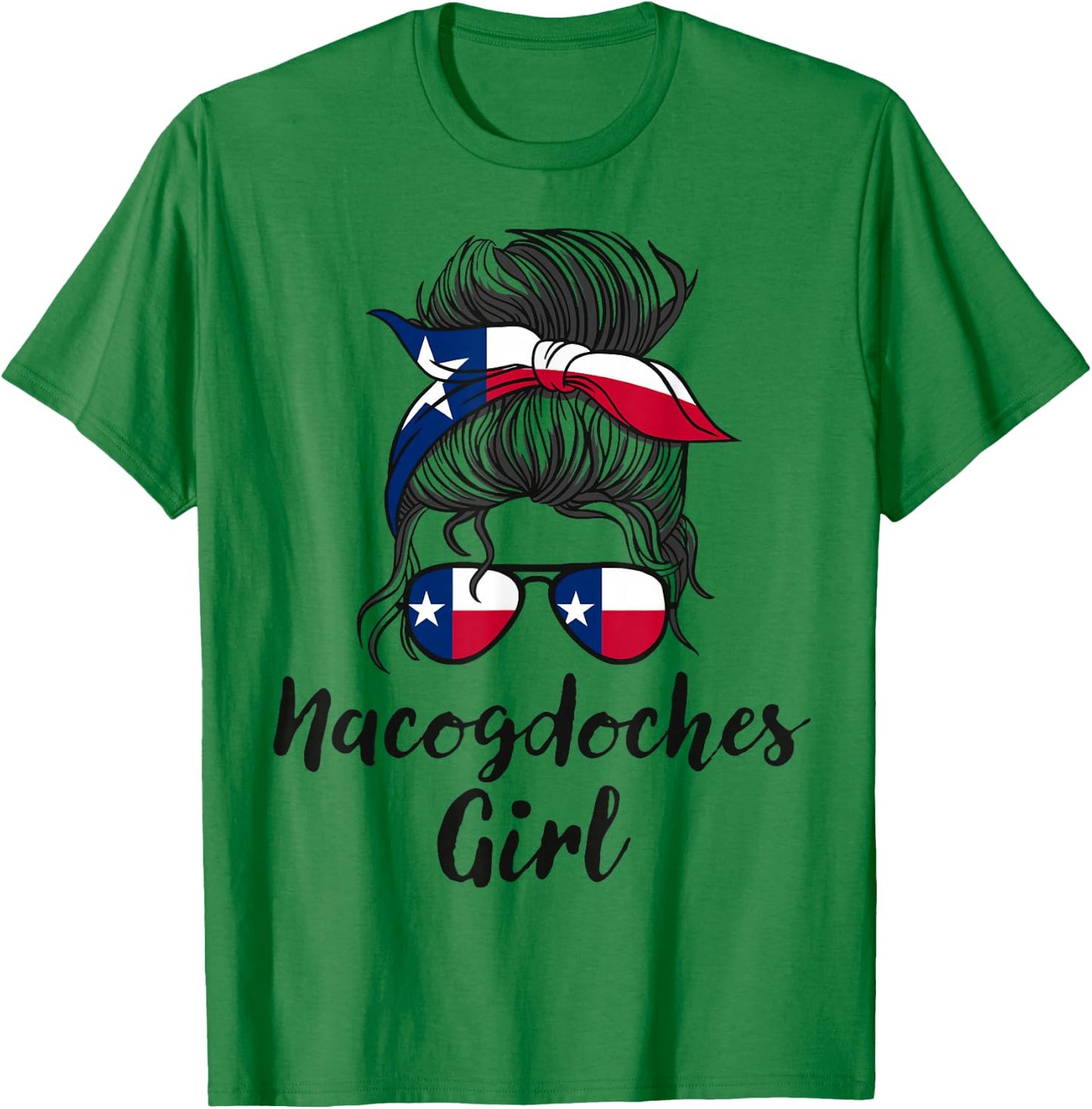 Nacogdoches Texas Women Girl T-Shirt - T-Shirt | Irish Green