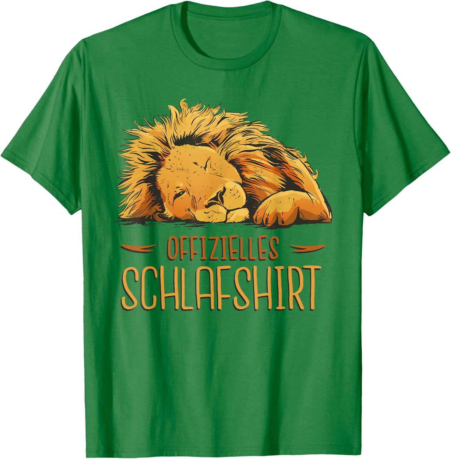 Schlafshirt Schlafanzug Tier Pyjama Nachthemd Offizielles Löwe Schlafshirt Damen Kurzarm -Kinder, Herren, Damen Weiß S T-Shirt - T-Shirt | Irish Green