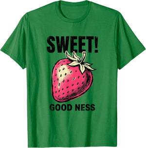 Sweet Strawberry Goodness Summer Fruit Lover Gardening Farm T-Shirt - T-Shirt | Irish Green