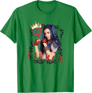 Disney Descendants Evie Fierce Girl T-Shirt - T-Shirt | Irish Green