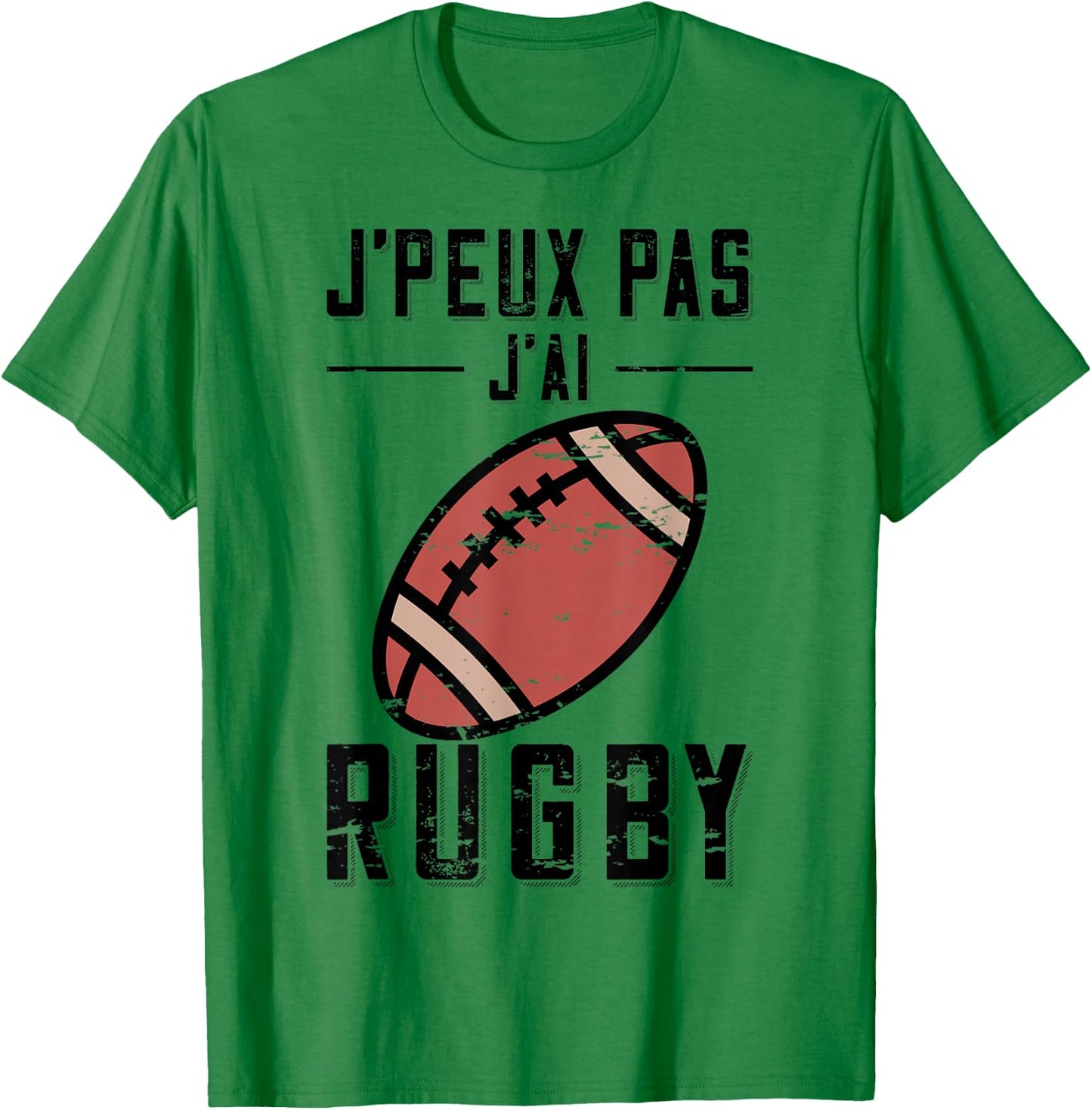 Gift Rugby Player "J'Peux pas j'ai Rugby , grey, S T-Shirt - T-Shirt | Irish Green