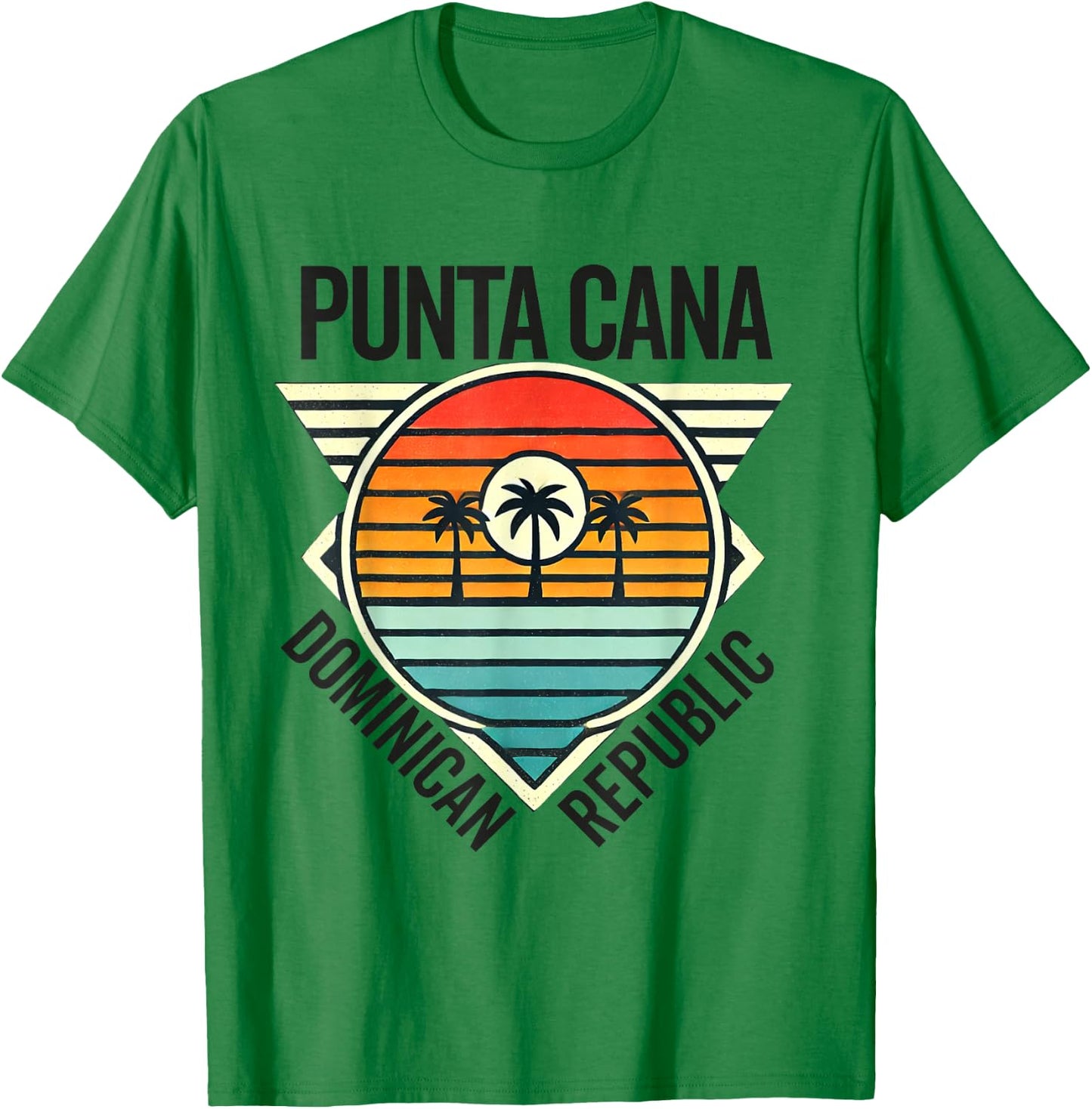 Punta Cana Dominican Republic RD Souvenir Vacation Travel T-Shirt - T-Shirt | Irish Green