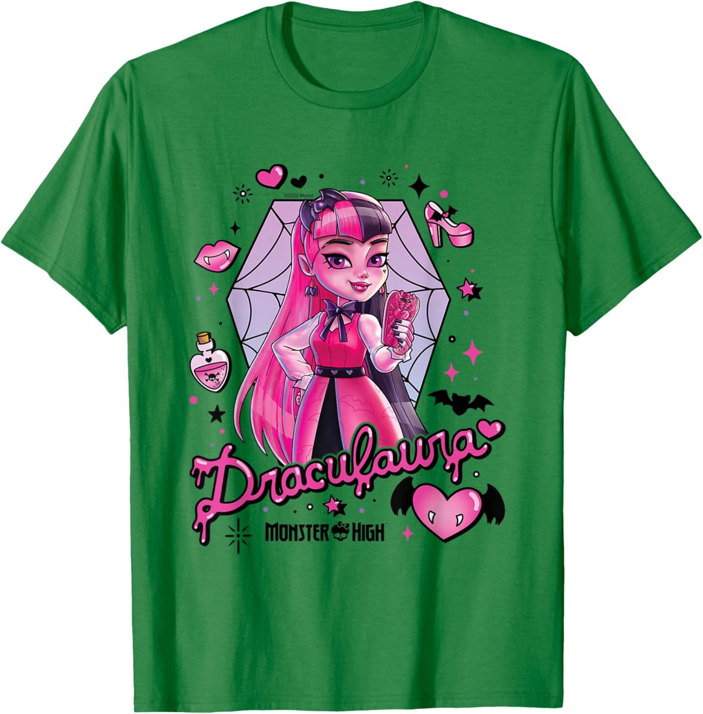 Monster High Alumni - Draculaura T-Shirt - T-Shirt | Irish Green