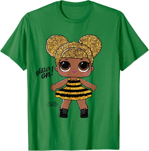 L.O.L. Surprise! Glitter On! Bumblebee Doll T-Shirt - T-Shirt | Irish Green
