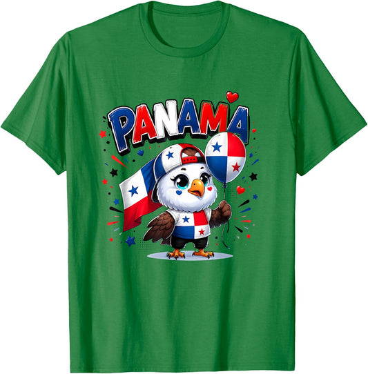 Panama Flag , Panamanian , Panama Flag for Kids T-Shirt - T-Shirt | Irish Green