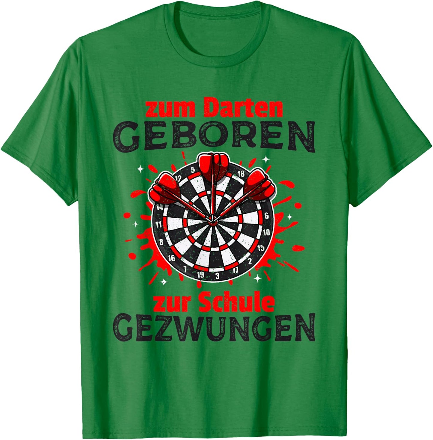 Funny Dart Saying Dartboard Darts Gifts , gray T-Shirt - T-Shirt | Irish Green