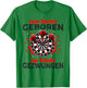 Funny Dart Saying Dartboard Darts Gifts , gray T-Shirt - T-Shirt | Irish Green