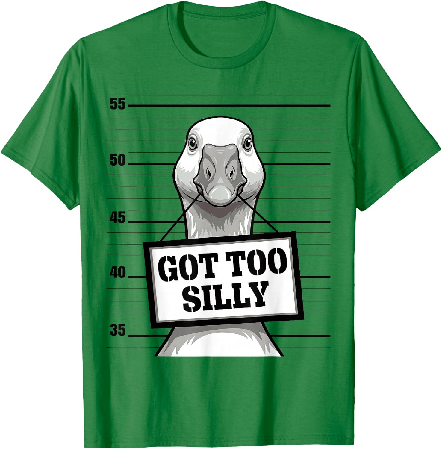 Sarcastic Funny Silly Goose T-Shirt - T-Shirt | Irish Green