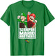 The Super Mario Bros. Movie The Super Mario Bros. Portrait , blue T-Shirt - T-Shirt | Irish Green