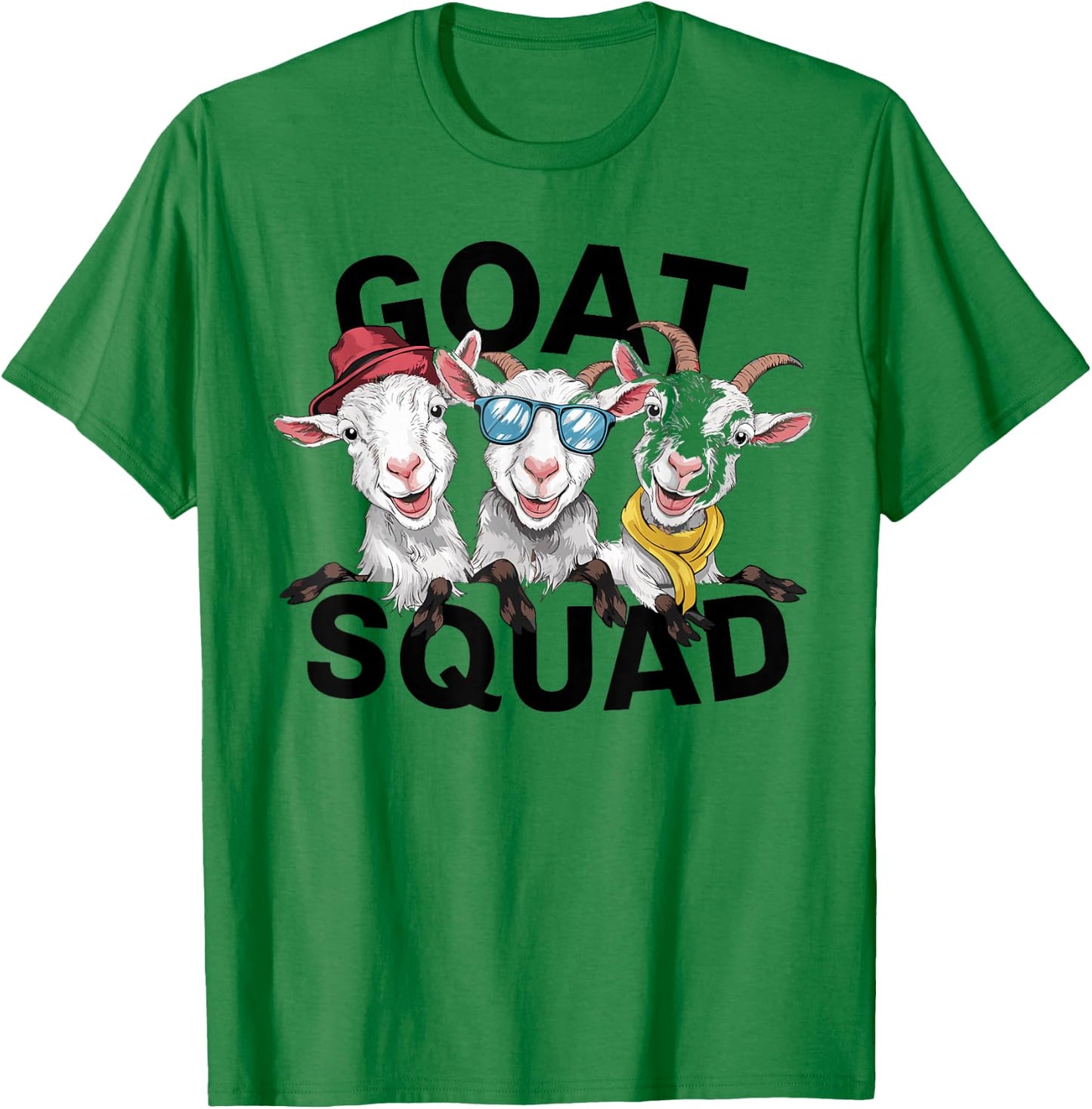 Goat Squad for Goat Lover Shirt | Kids Goat T-Shirt - T-Shirt | Irish Green