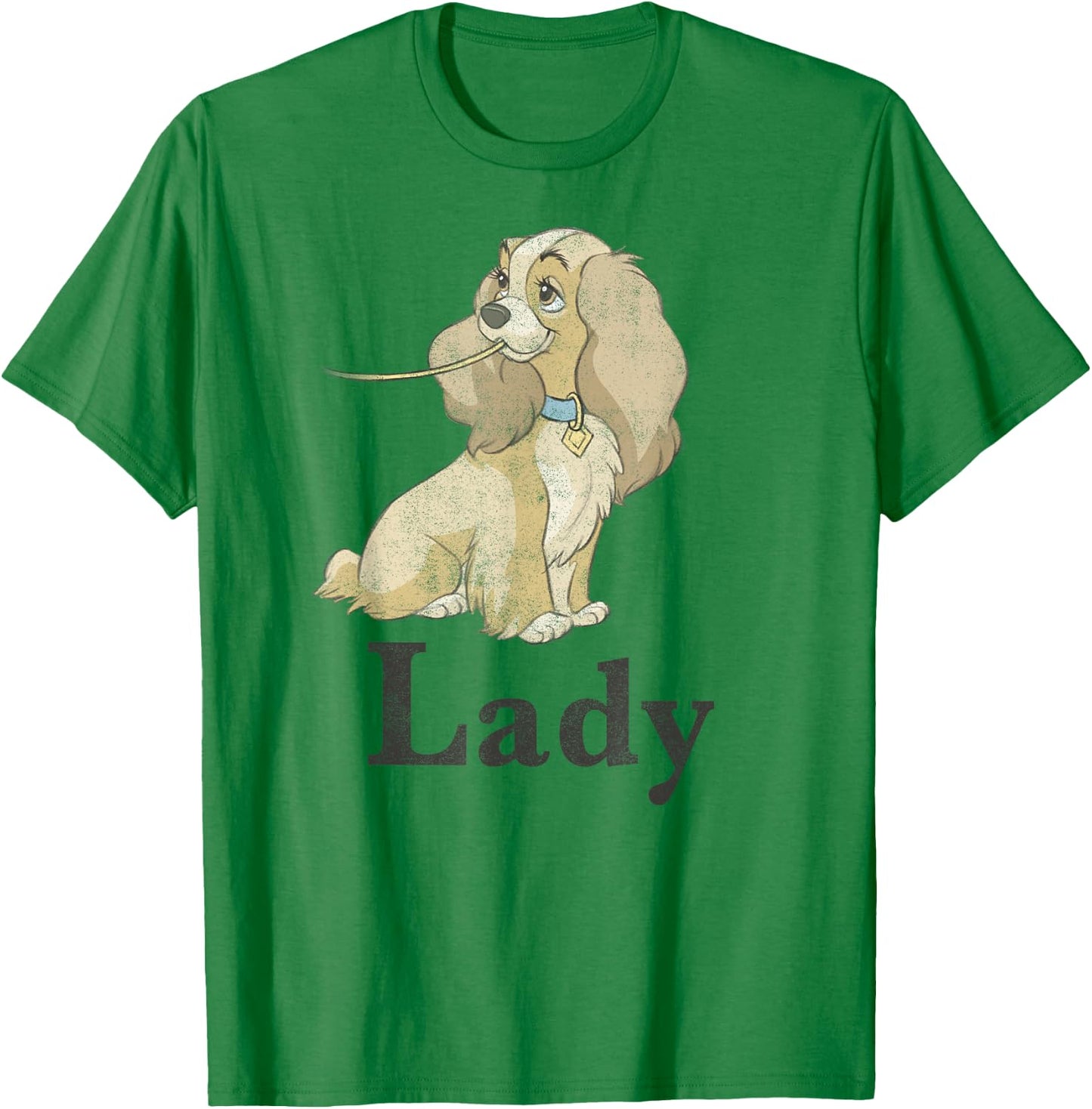 Disney Lady and The Tramp Spaghetti Lady Couples T-Shirt - T-Shirt | Irish Green