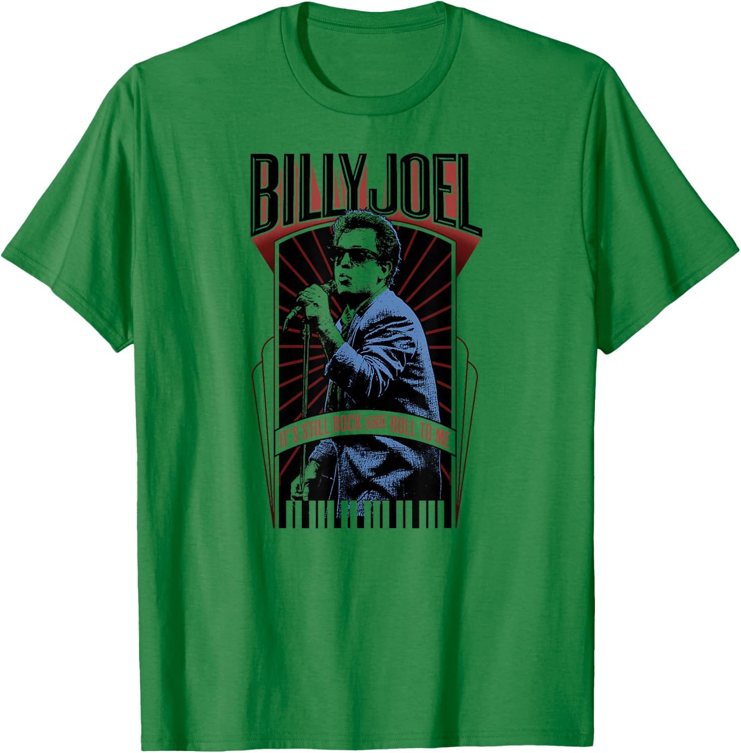 Billy Joel - It's Still Rock and Roll To Me T-Shirt - T-Shirt | Irish Green