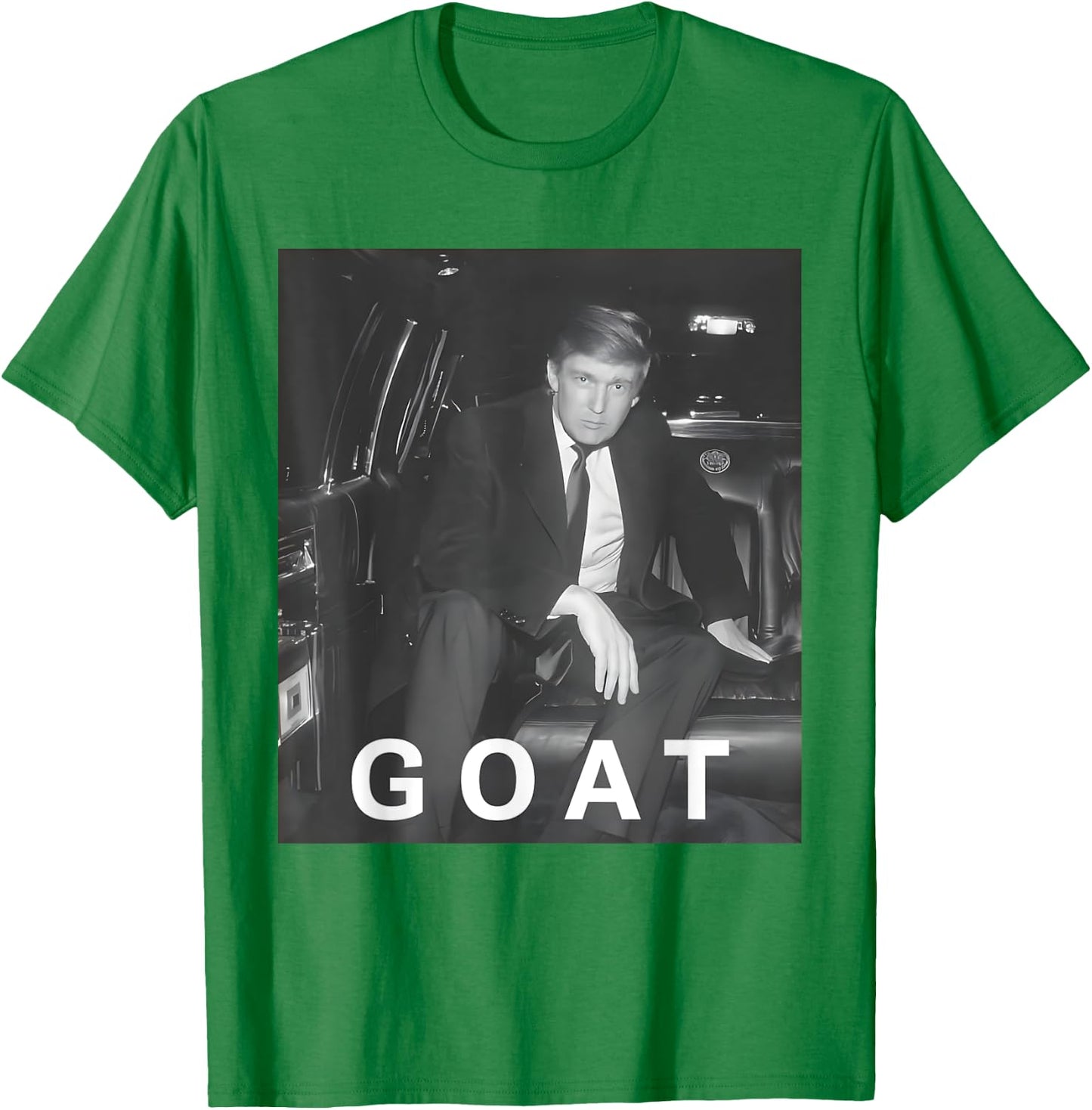 Trump GOAT Donald Trump 2024 Funny Take America Back T-Shirt - T-Shirt | Irish Green