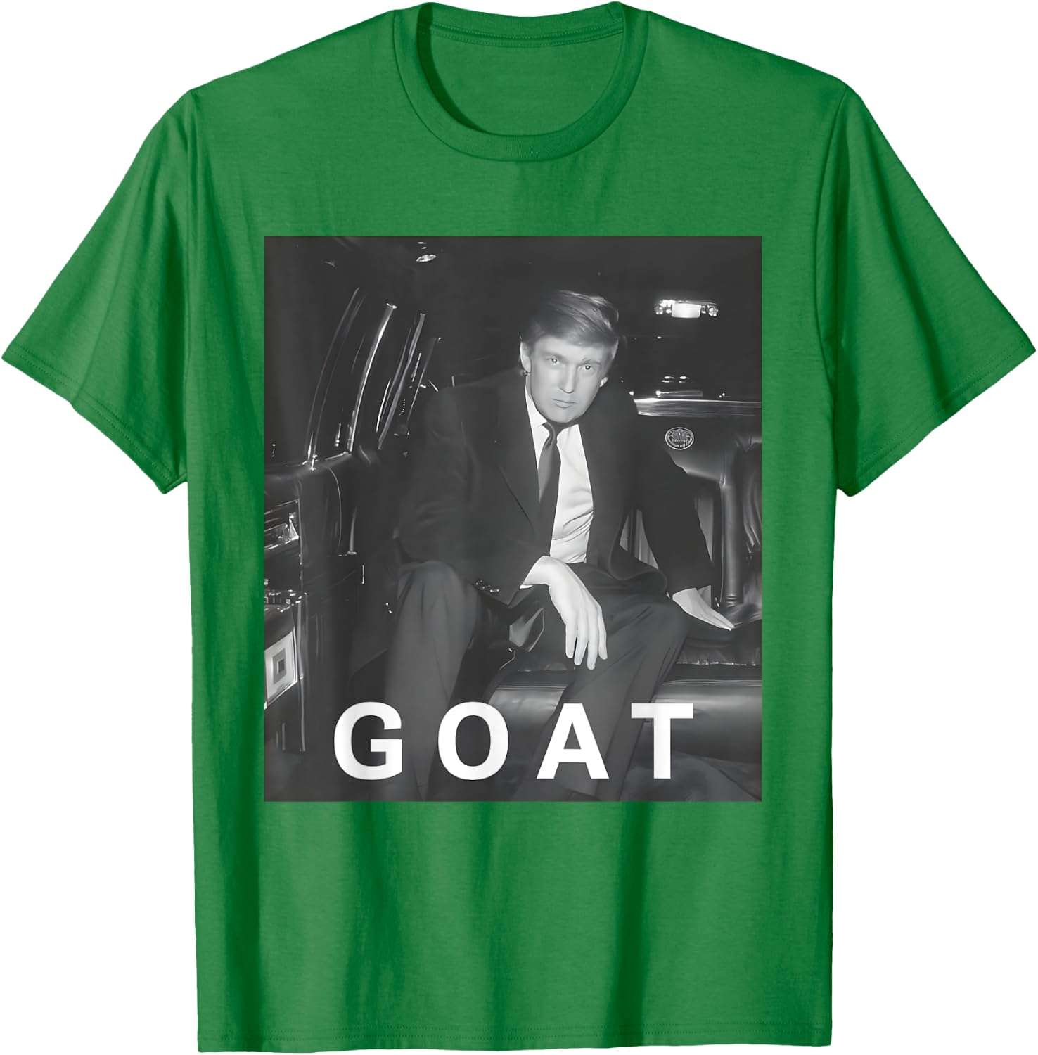Trump GOAT Donald Trump 2024 Funny Take America Back T-Shirt - T-Shirt | Irish Green