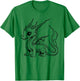 Color the dragon and paint it yourself T-Shirt - T-Shirt | Irish Green