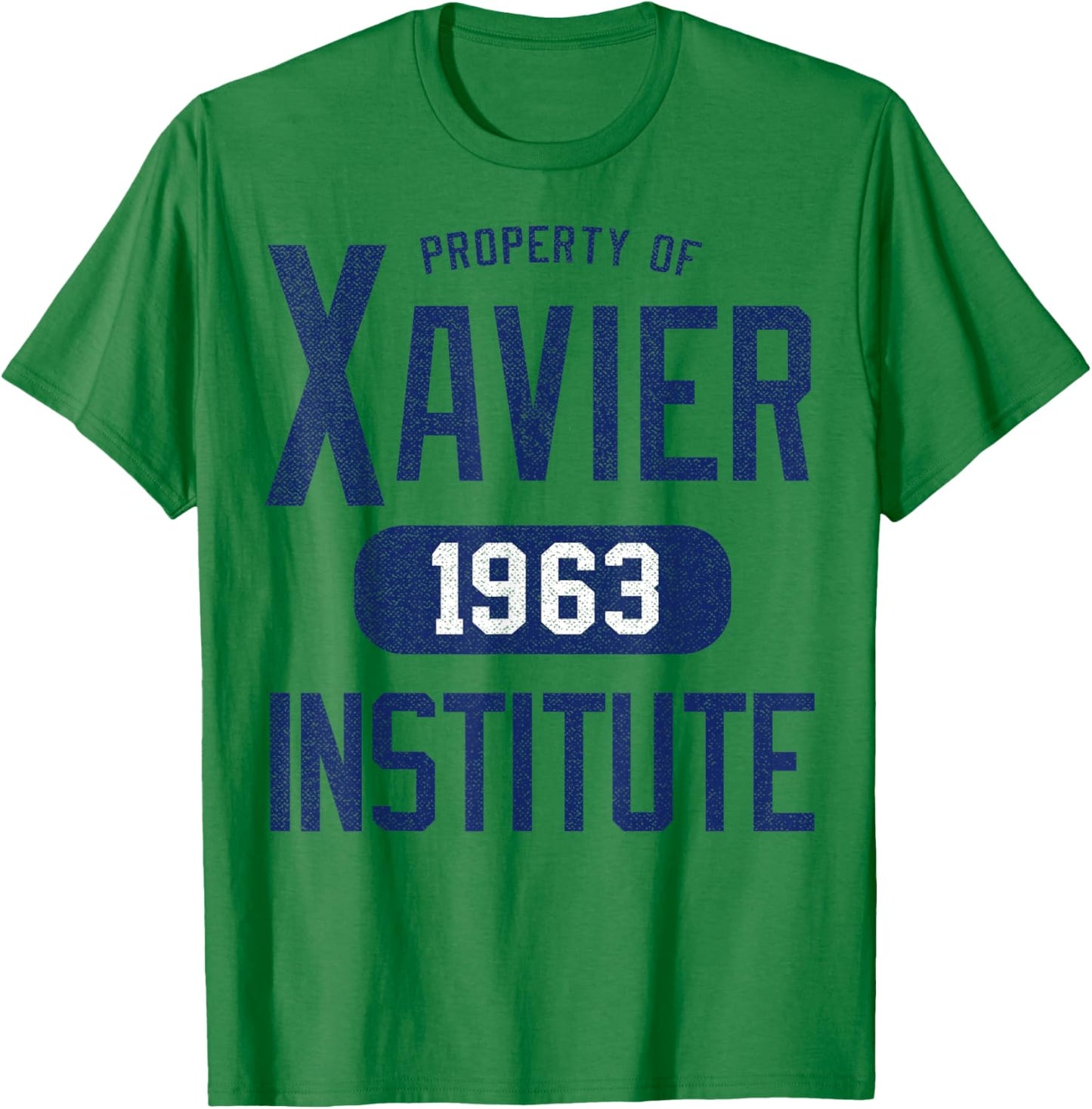 Marvel X-Men Xavier Institute 1963 Campus Property T-Shirt - T-Shirt | Irish Green