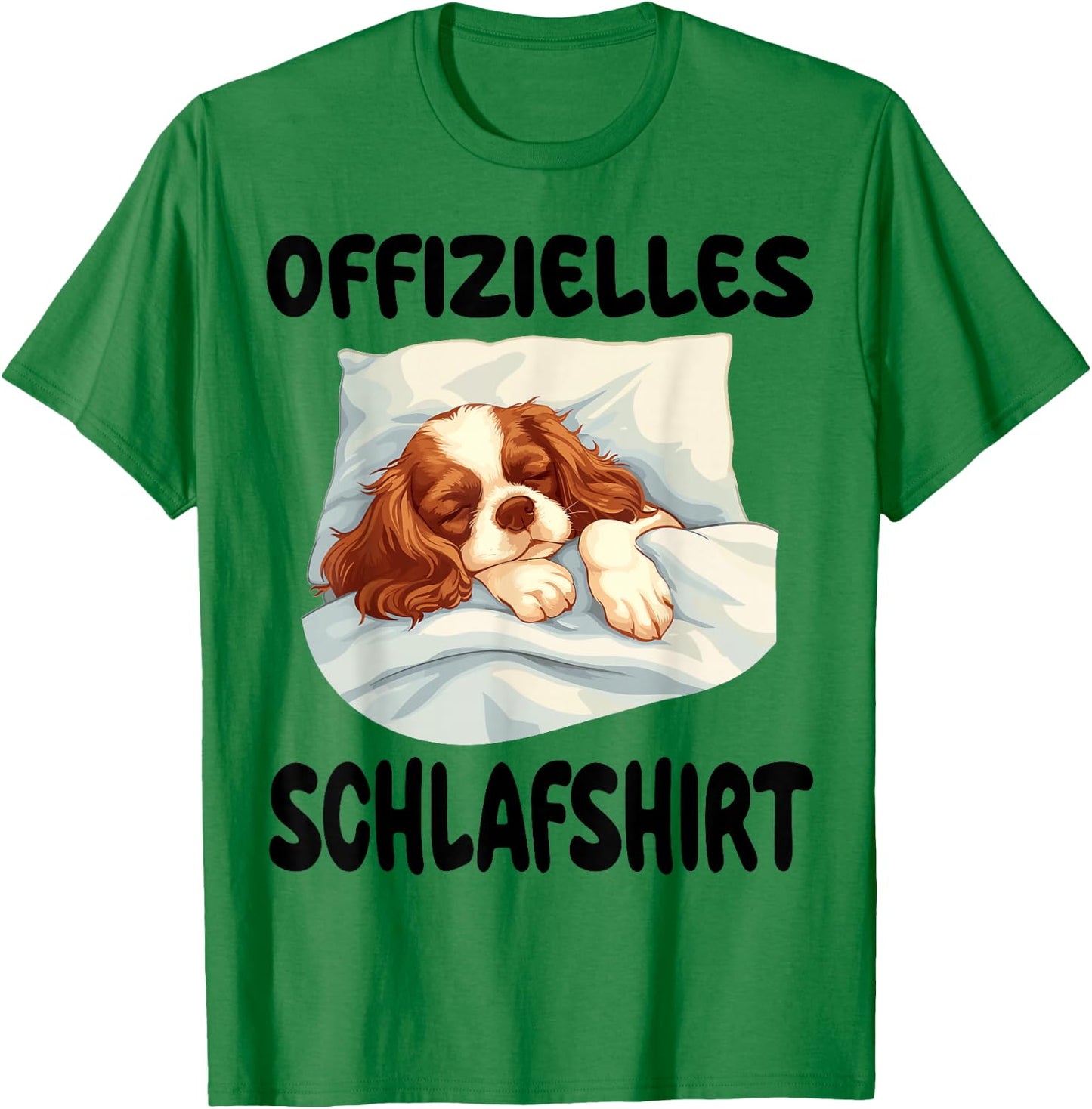 Lustiges Cavalier King Charles Spaniel Hund Offizielles T-Shirt - T-Shirt | Irish Green