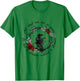Dream Within a Dream Gothic Edgar Allan Poe Raven Quote T-Shirt - T-Shirt | Irish Green