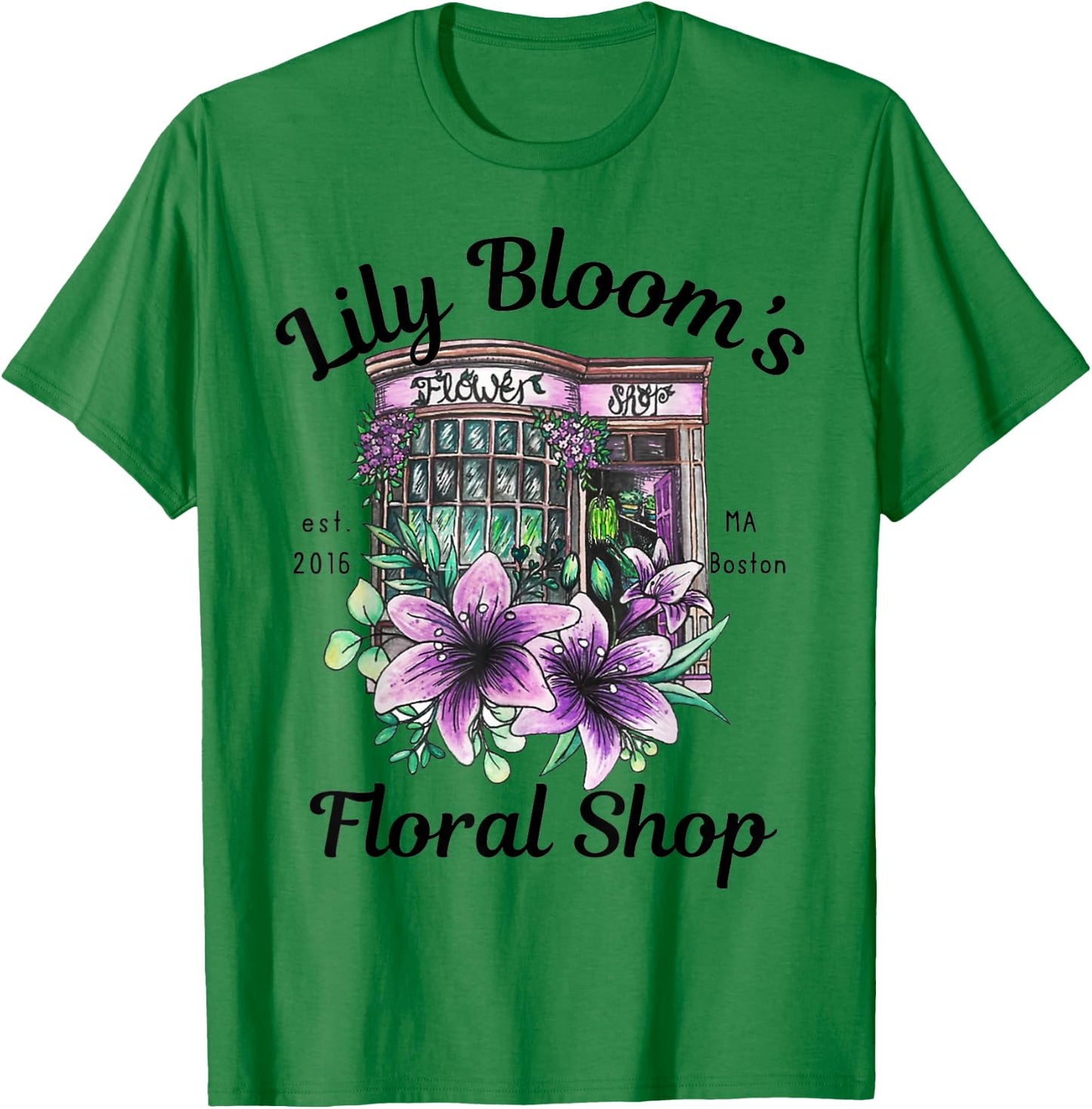 Lily Blooms Floral Shop It-Starts-With Us Bookish T-Shirt - T-Shirt | Irish Green