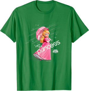 The Super Mario Galaxy Movie Princess Peach Elegance T-Shirt - T-Shirt | Irish Green