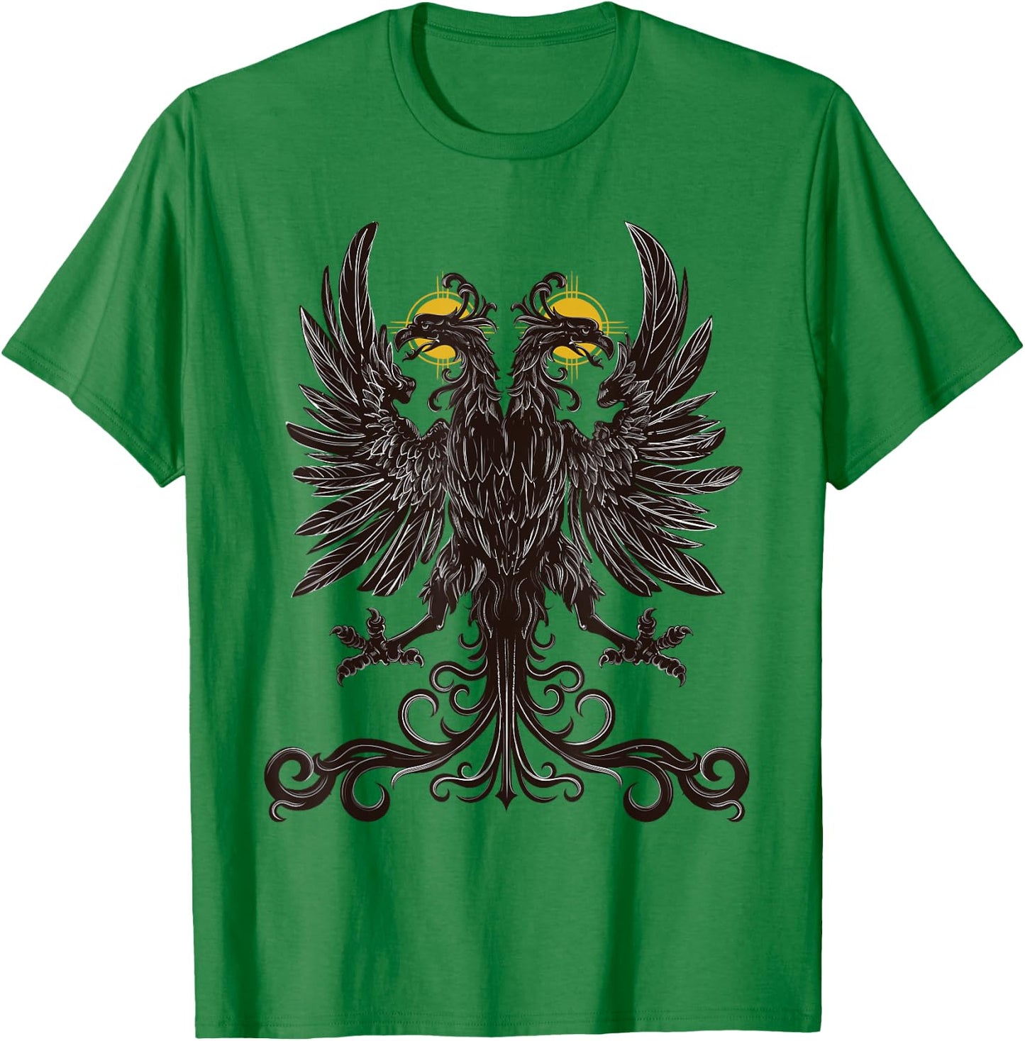 Holy Roman Empire double-headed eagle T-Shirt - T-Shirt | Irish Green