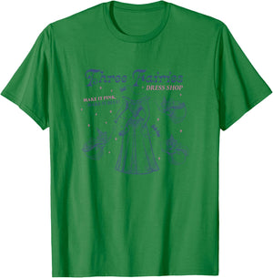 Disney Cinderella Three Fairies Making It Big Chest Poster T-Shirt - T-Shirt | Irish Green