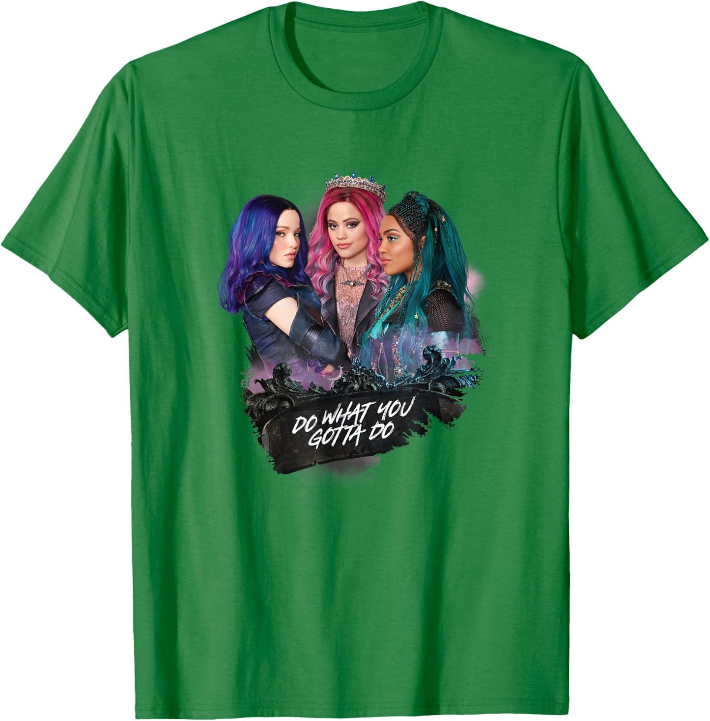 Disney Descendants 3 Times Uma Audrey Do What You Gotta Do T-Shirt - T-Shirt | Irish Green