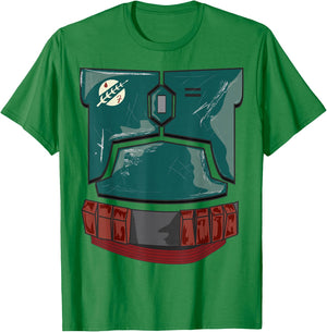 Star Wars Halloween Boba Fett Costume T-Shirt - T-Shirt | Irish Green