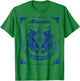 Sak Yant Tattoo Twin Tigers Yantra Suea Koo Energy Thailand T-Shirt - T-Shirt | Irish Green