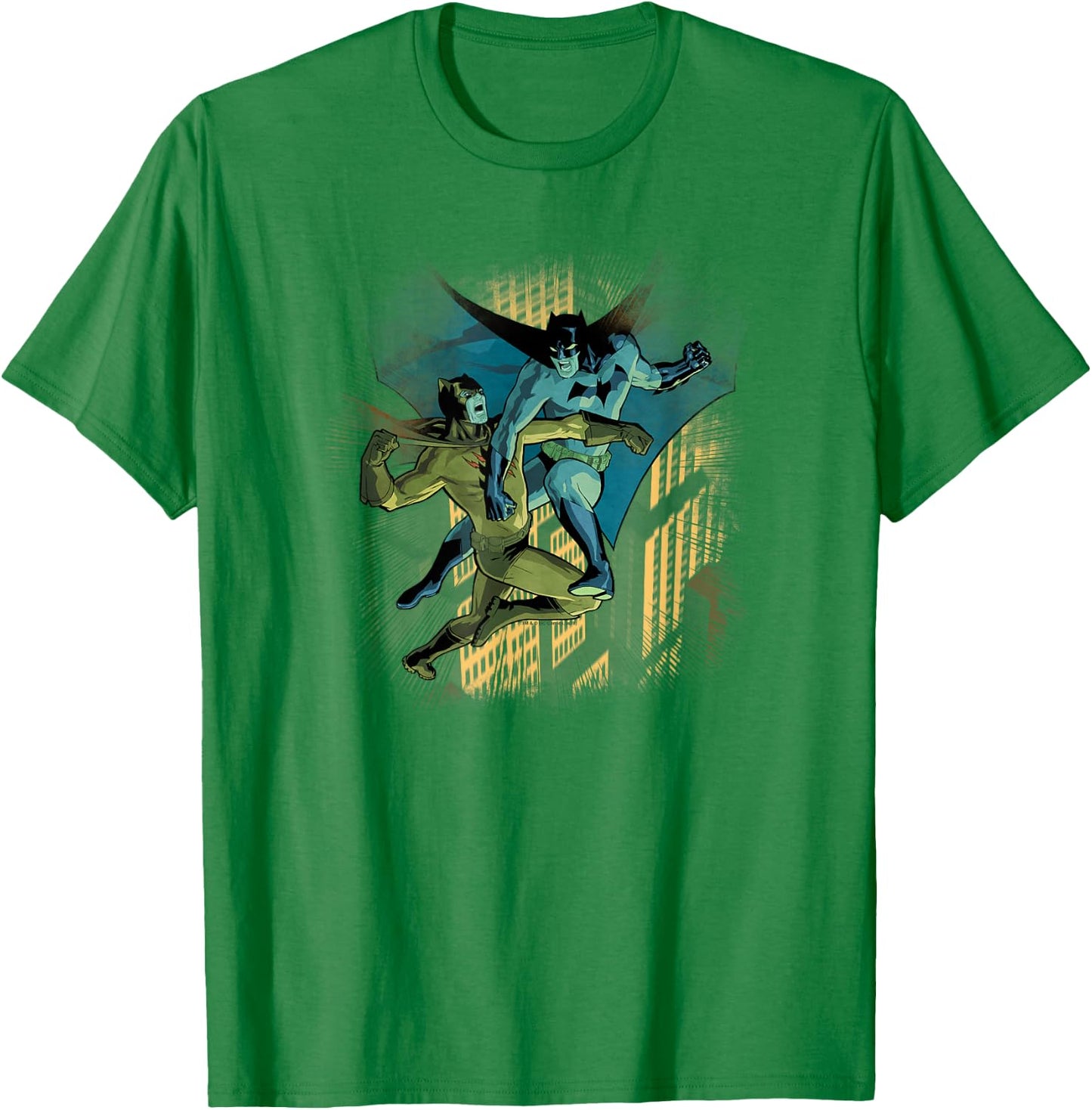 Batman vs. Catman T-Shirt - T-Shirt | Irish Green