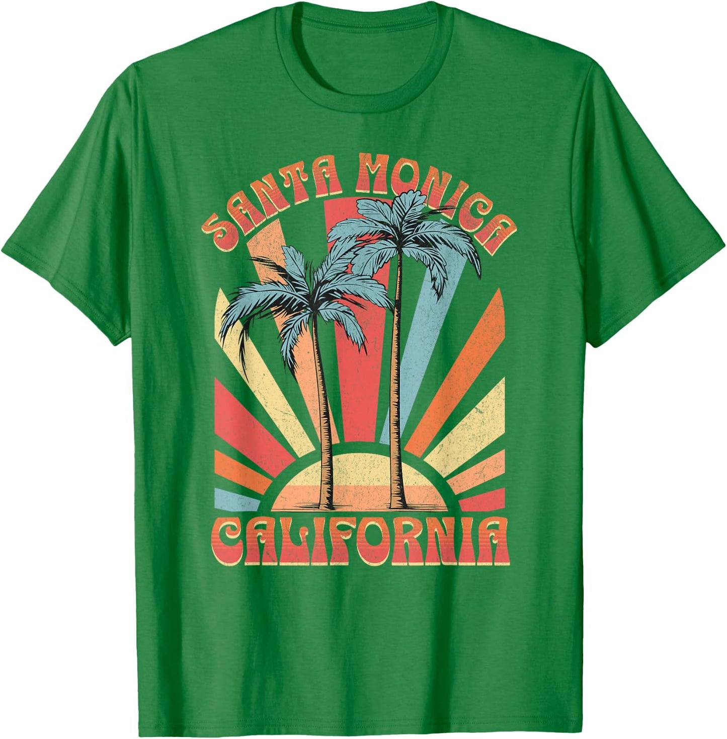 Santa Monica , white, S T-Shirt - T-Shirt | Irish Green