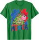 Frog 4th of July Men Women American Flag USA T-Shirt - T-Shirt | Irish Green