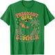 Pregnant Girl Summer Cute Goose Beach Pregnancy T-Shirt - T-Shirt | Irish Green