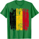 BELGIUM Flag | Men Women Kids BELGIUM , white, S T-Shirt - T-Shirt | Irish Green