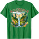 Multnomah Falls Waterfall Oregon Nature Exploring Travel T-Shirt - T-Shirt | Irish Green