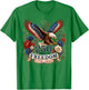 250 Years of Freedom Eagle 250th Anniversary USA 4th of July T-Shirt - T-Shirt | Irish Green