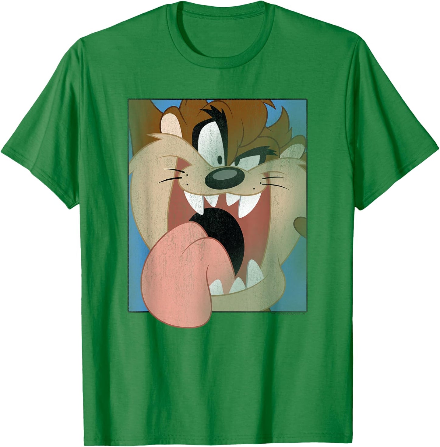 Looney Tunes Taz Closeup T-Shirt - T-Shirt | Irish Green