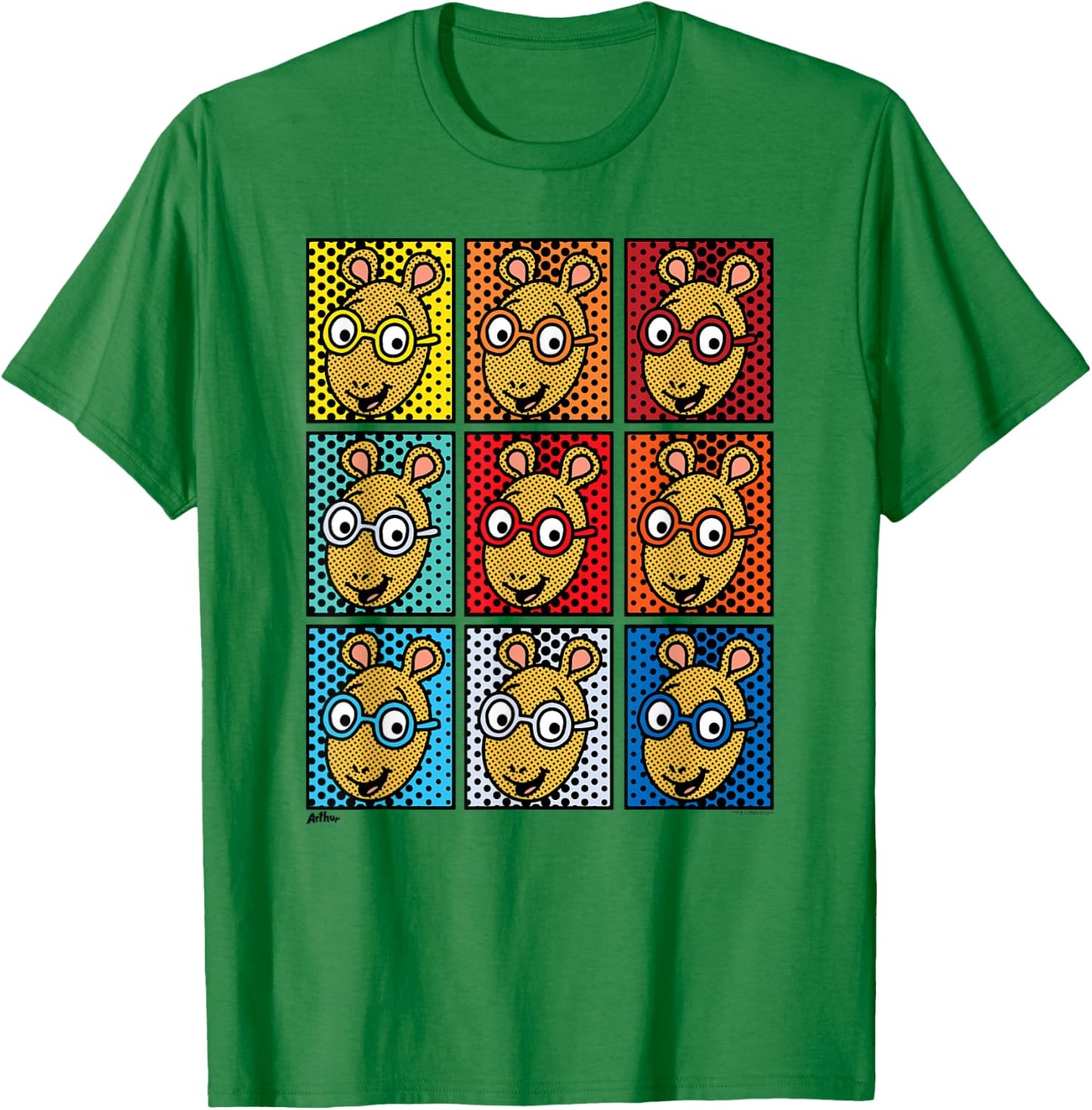 Arthur Pop Art Arthur T-Shirt - T-Shirt | Irish Green