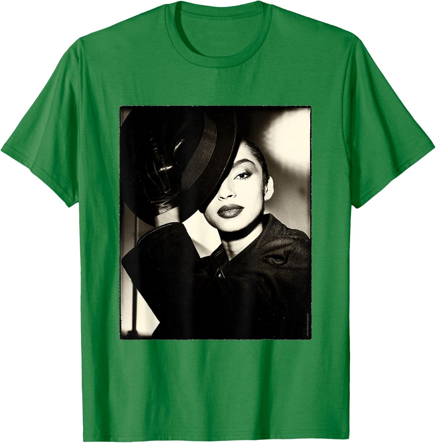 Photograph Chris Duffy Sade 1985 , grey, S T-Shirt - T-Shirt | Irish Green